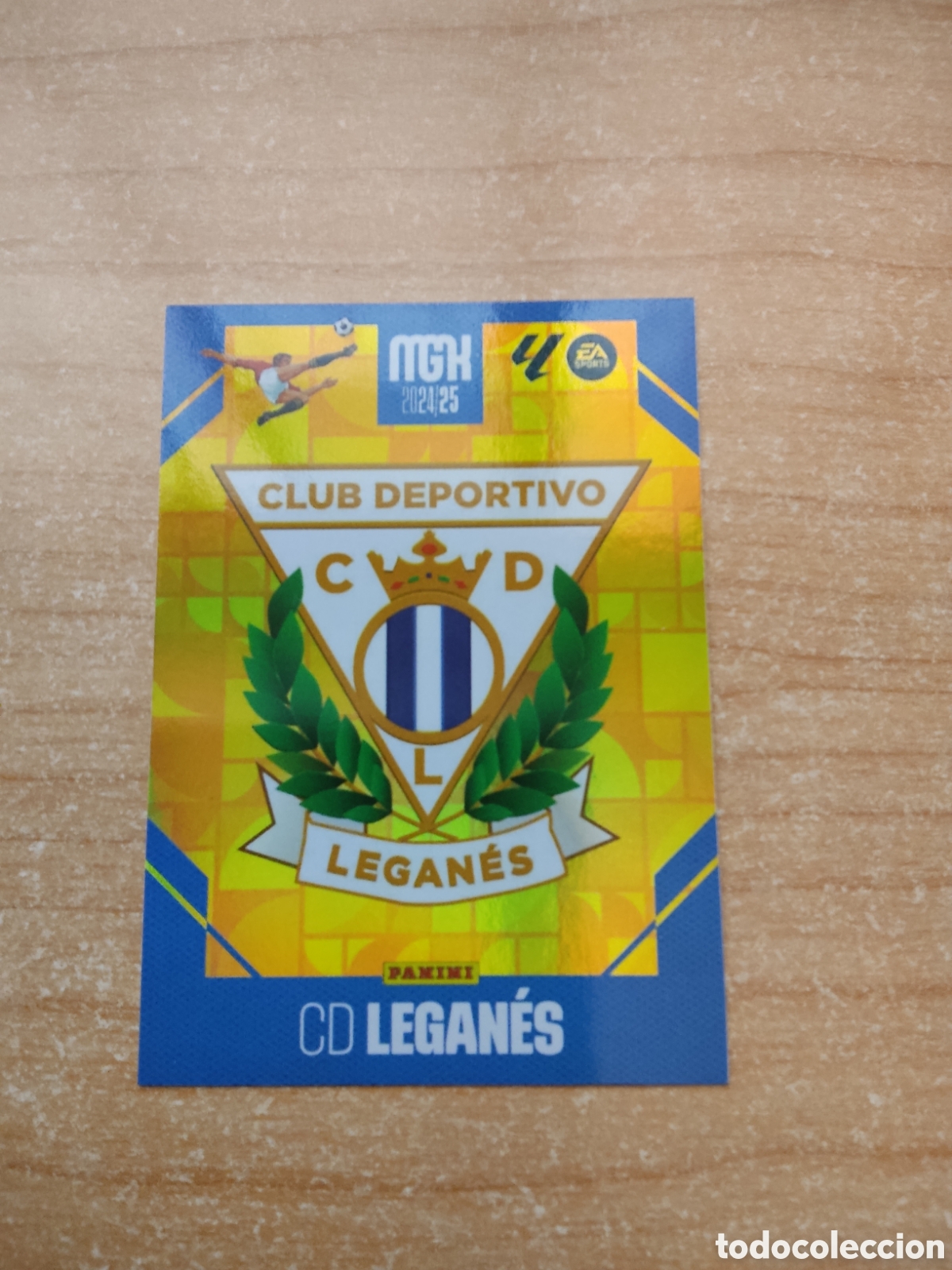 Cromos de f&uacute;tbol: 199 ESCUDO LEGANES MEGACRACKS 2024 2025