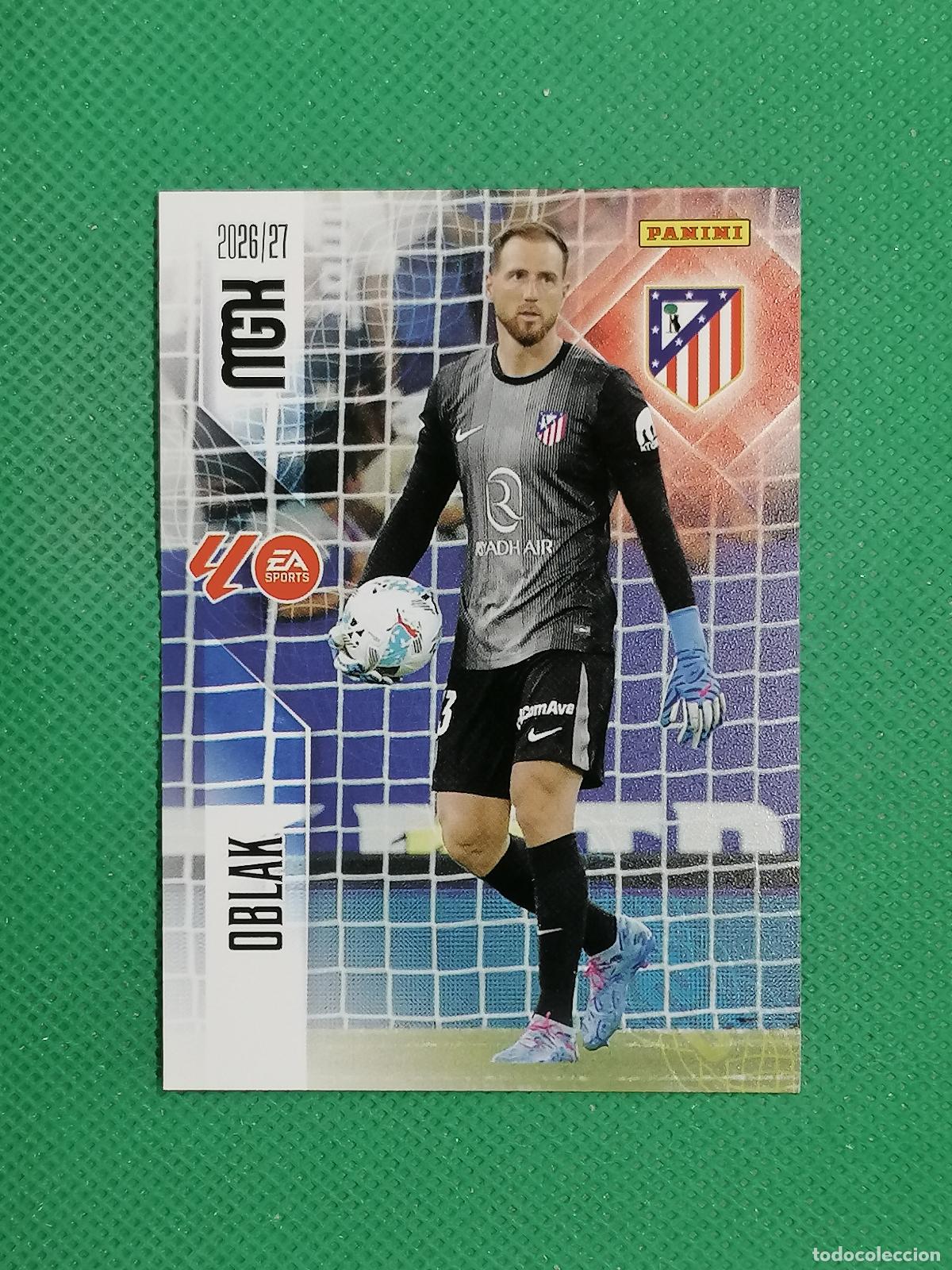 Cromos de f&uacute;tbol: 56 OBLAK ATLETICO DE MADRID ⚽ MEGACRACKS LIGA 2026 2027 26 27 ⚽