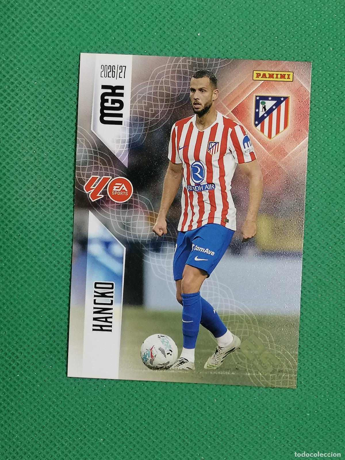 Cromos de f&uacute;tbol: 62 HANCKO ATLETICO DE MADRID ⚽ MEGACRACKS LIGA 2026 2027 26 27 ⚽