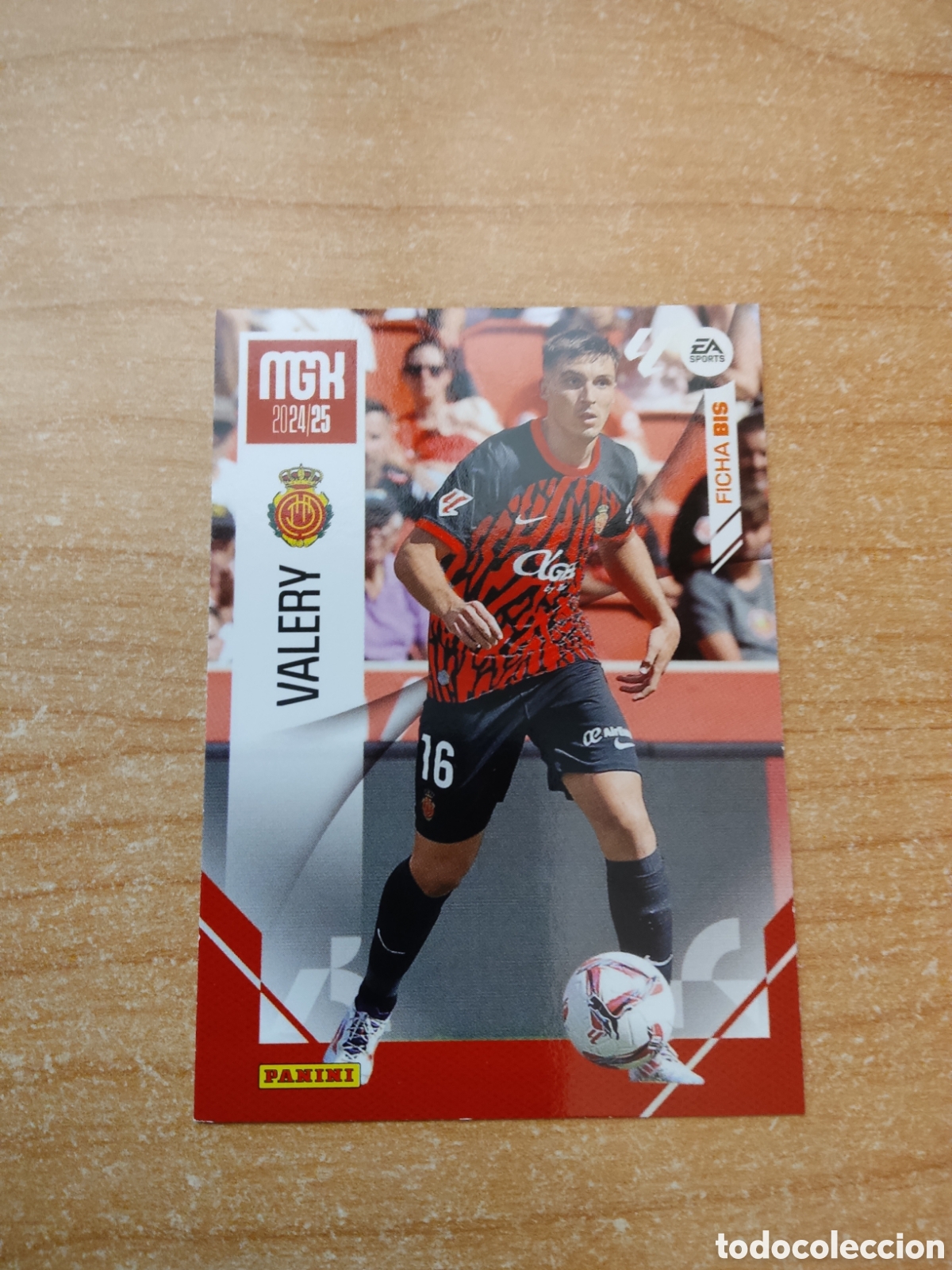 Football Stickers: 242 BIS VALERY MALLORCA MEGACRACKS 2024 2025