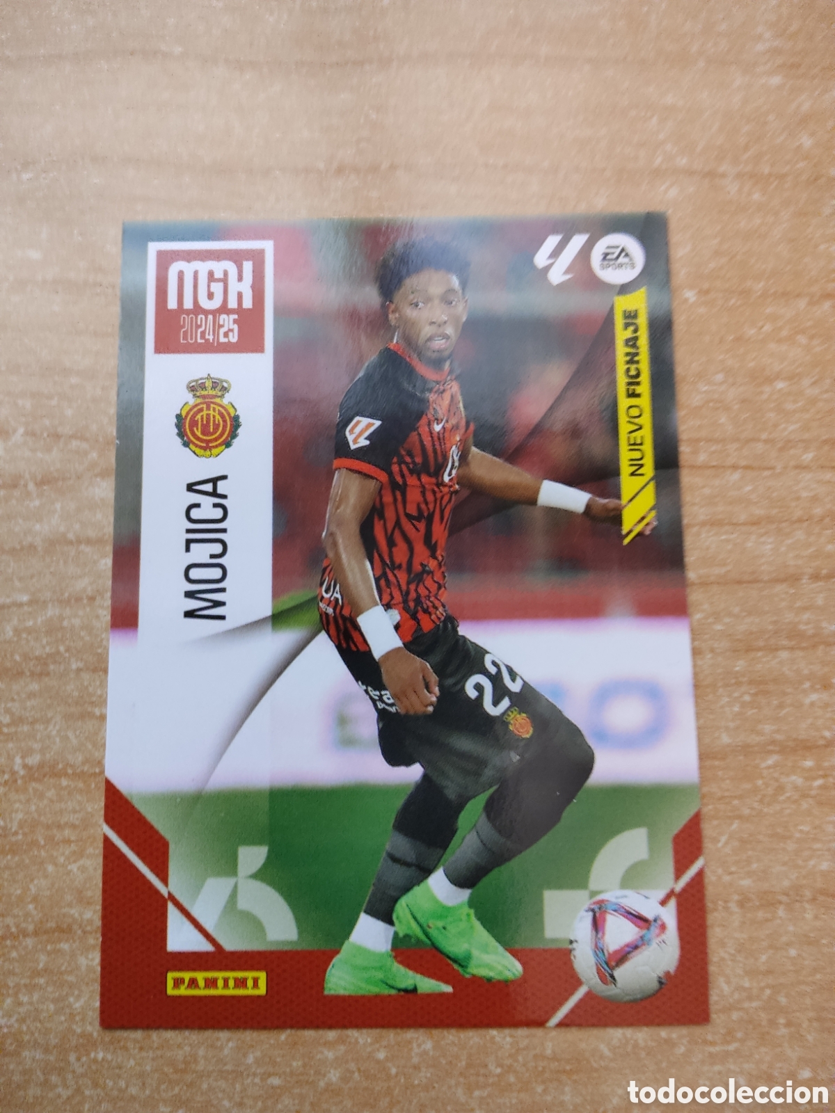 Fu&szlig;ball-Sticker: 447 MOJICA NUEVO FICHAJE MALLORCA MEGACRACKS 2024 2025