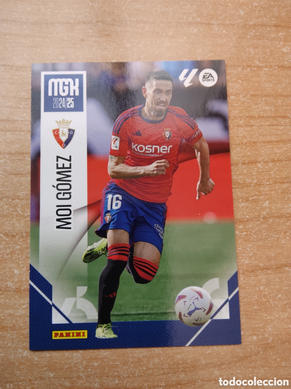 Cromos de f&uacute;tbol: 267 MOI GOMEZ OSASUNA MEGACRACKS 2024 2025