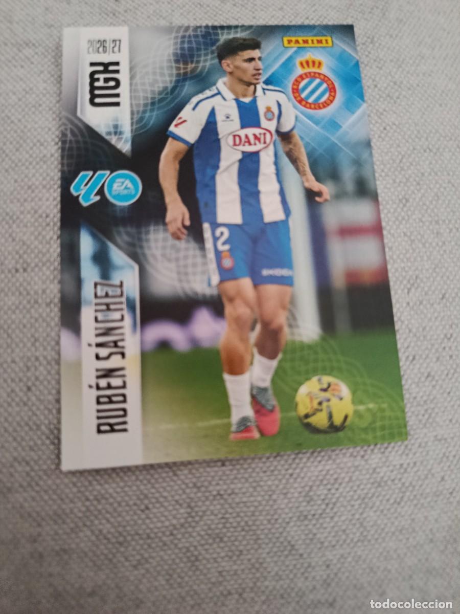 Cromos de Futebol: Megacracks 26/27. 167- Rub&eacute;n S&aacute;nchez. Espanyol.