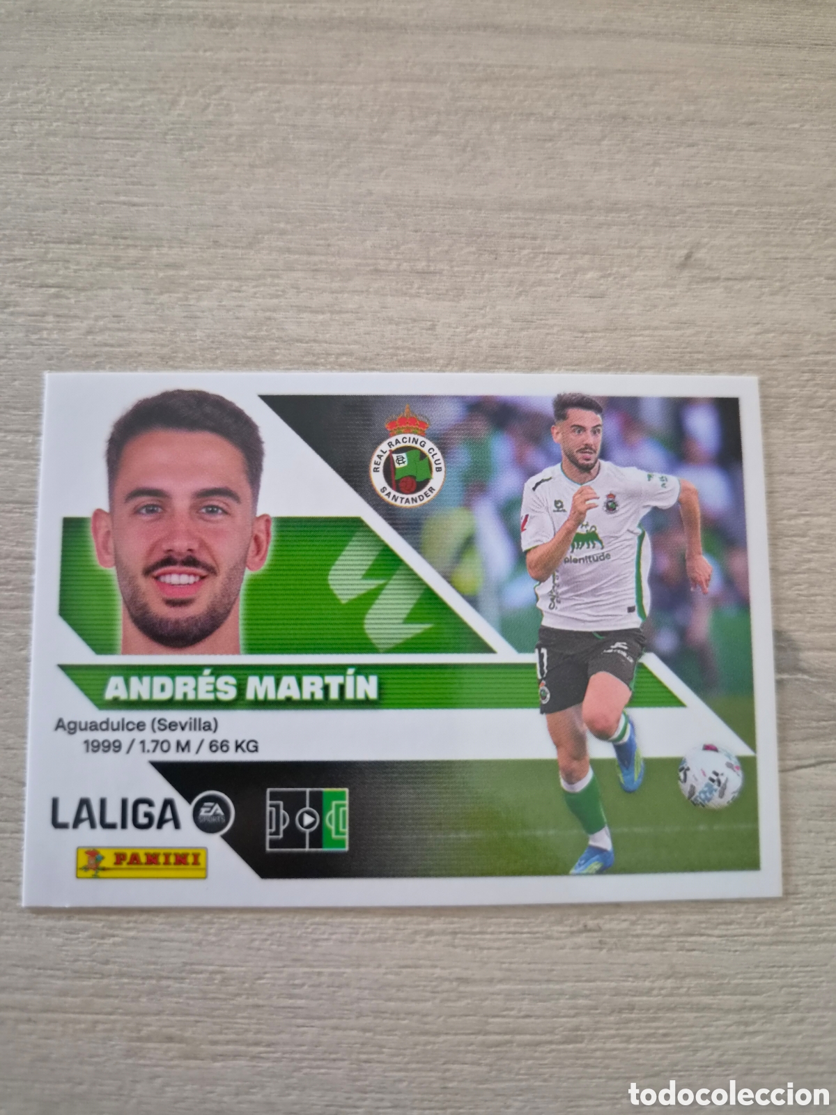 Fu&szlig;ball-Sticker: N&deg;16 Racing Andr&eacute;s Mastin Liga Este 26/27