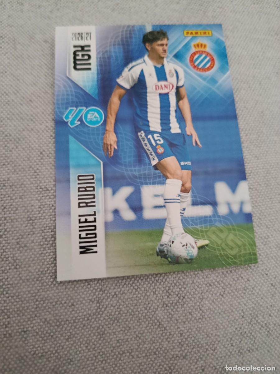 Fu&szlig;ball-Sticker: Megacracks 26/27. 170- Miguel Rubio. Espanyol.