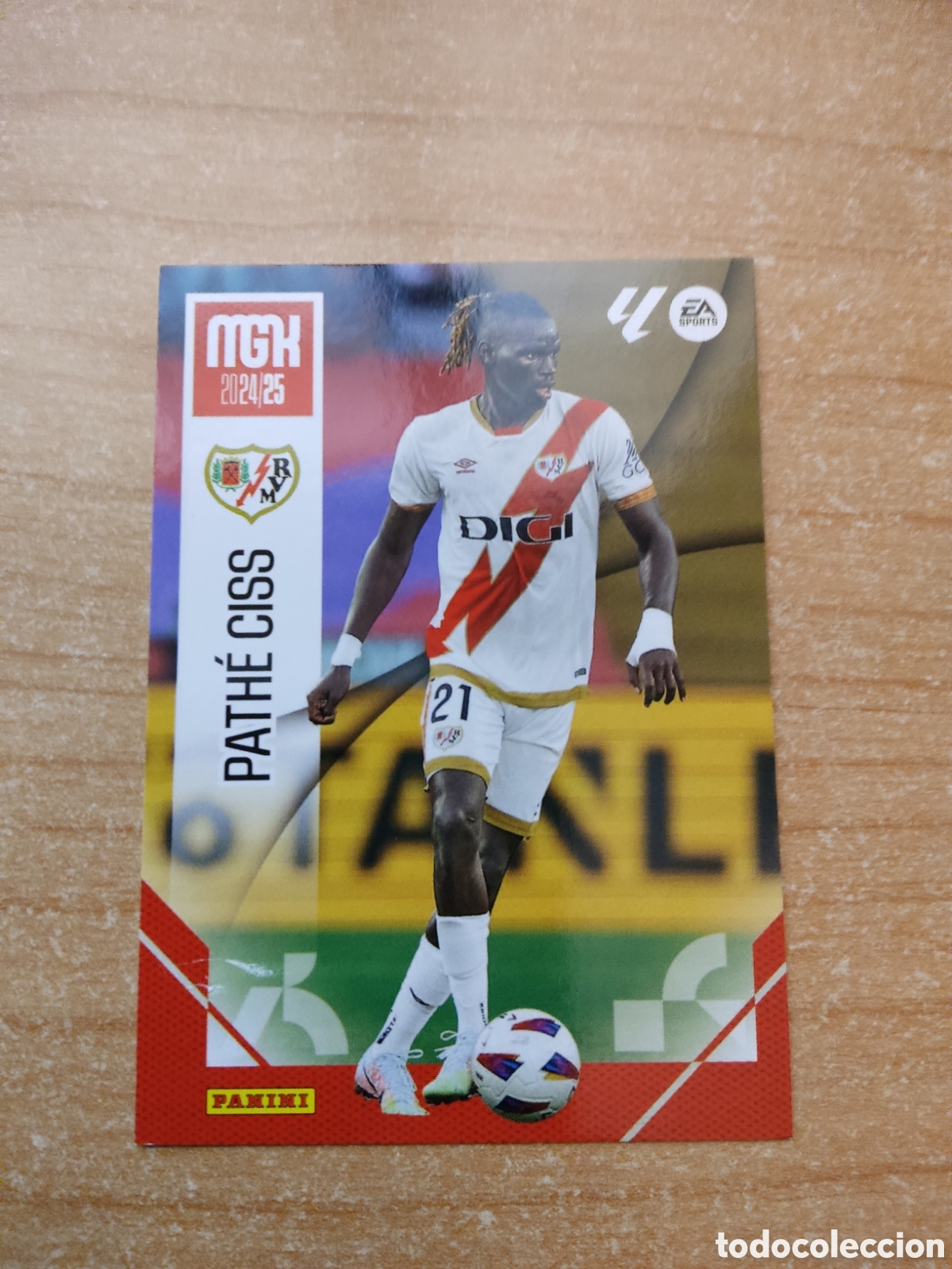 Figurine di Calcio: 282 PATHE CISS RAYO VALLECANO MEGACRACKS 2024 2025