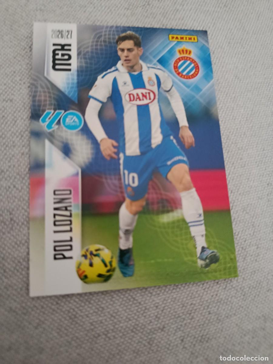 Cromos de f&uacute;tbol: Megacracks 26/27. 173- Pol Lozano. Espanyol.