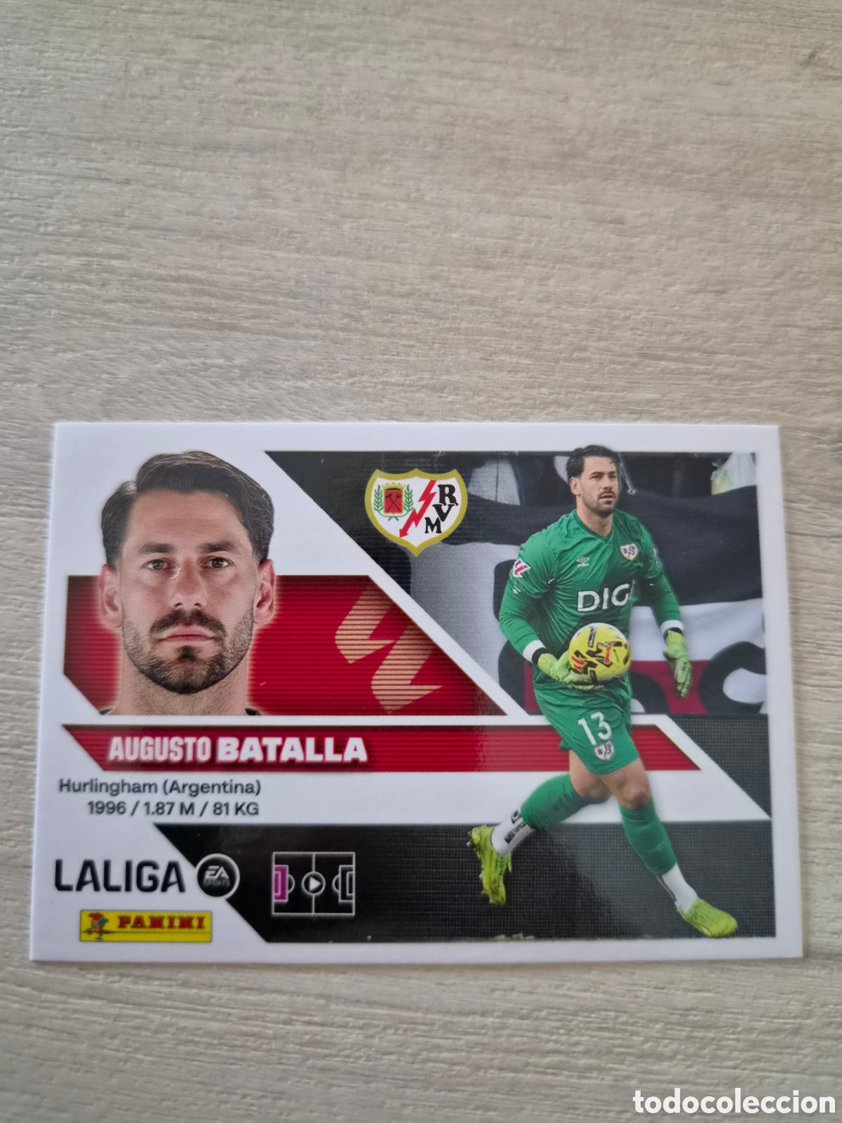 Cromos de f&uacute;tbol: N&deg;3 Rayo Vallecano Batalla Liga Este 26/27