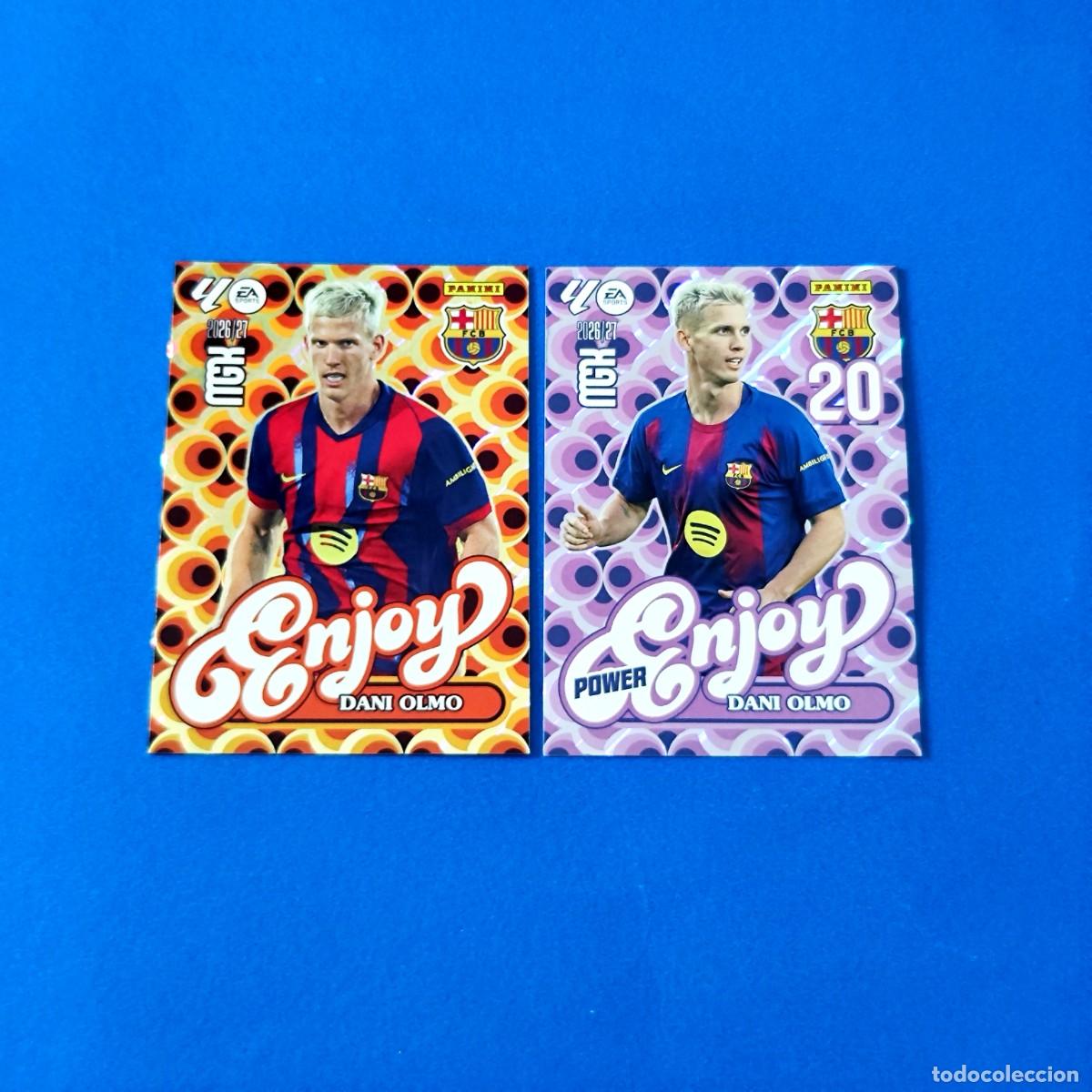 Cromos de f&uacute;tbol: Megacracks 2026 2027 / 26 27 Enjoy - Enjoy Power Dani Olmo Barcelona