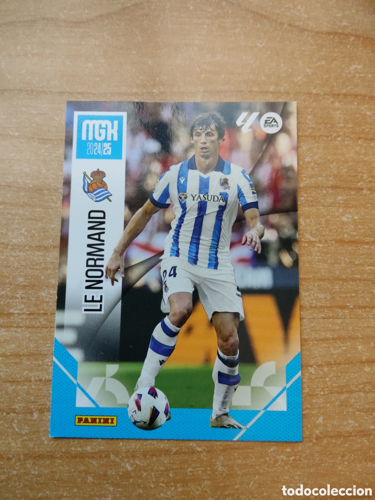 Cromos de f&uacute;tbol: 295 LE NORMAND REAL SOCIEDAD MEGACRACKS 2024 2025