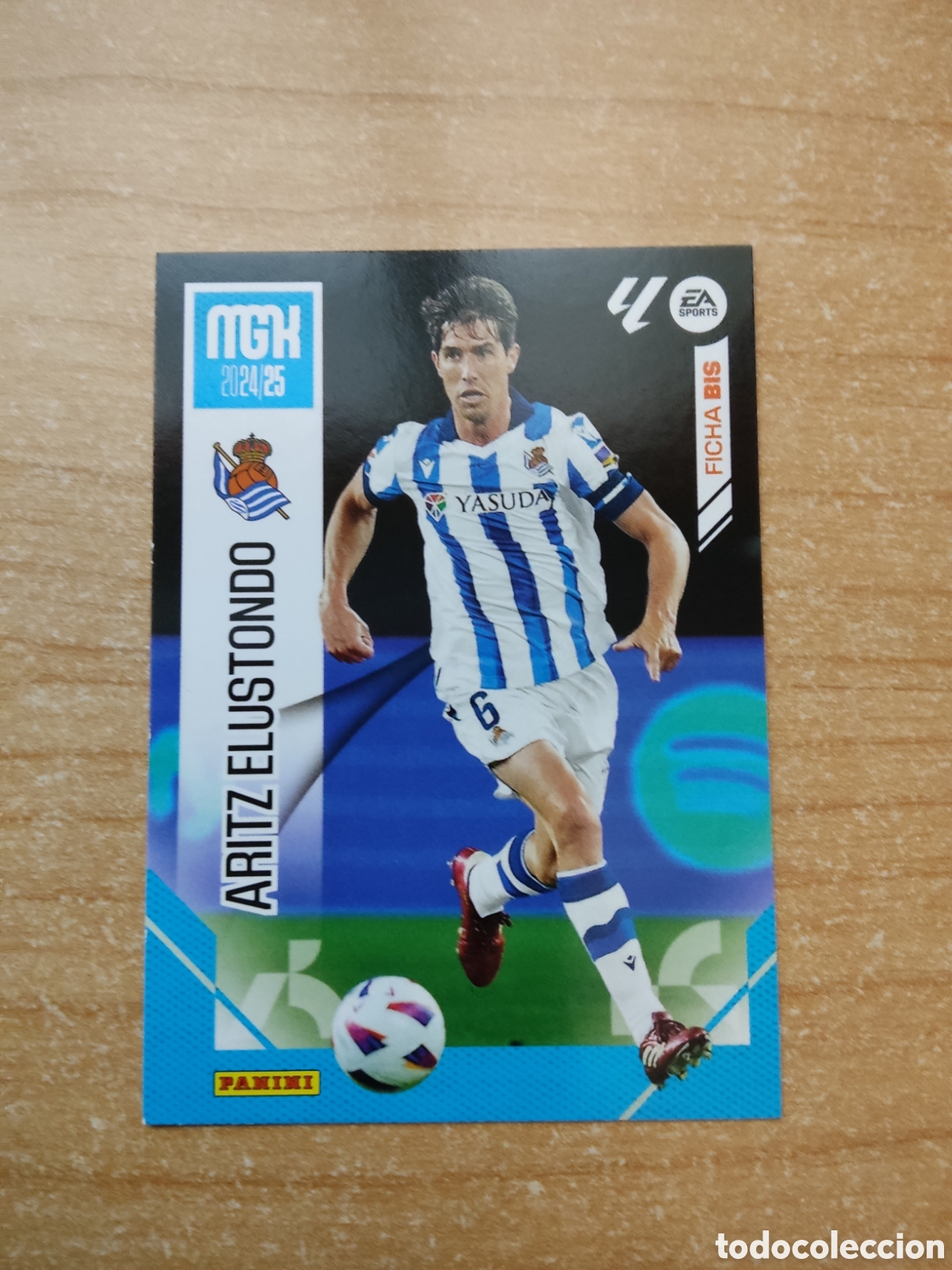 Cromos de f&uacute;tbol: 295 BIS ARITZ ELUSTONDO REAL SOCIEDAD MEGACRACKS 2024 2025