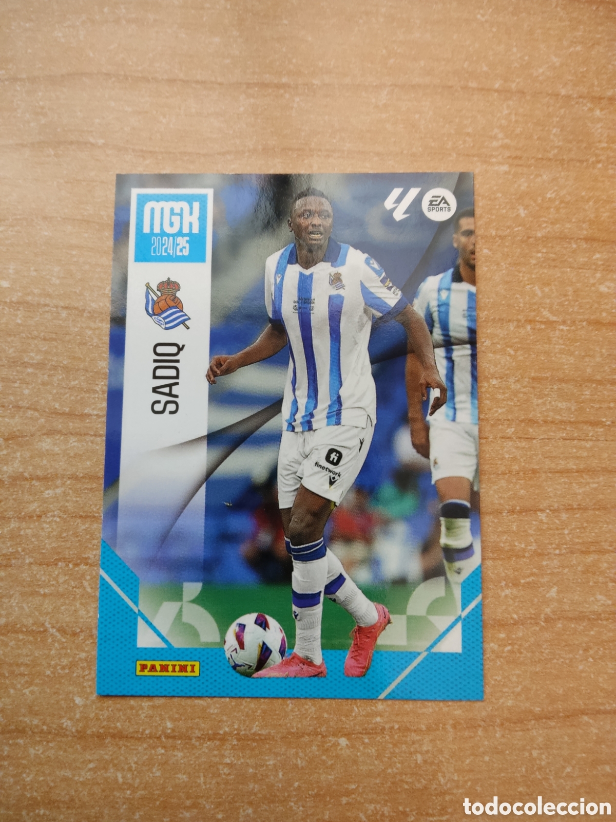 Cromos de f&uacute;tbol: 306 SADIQ REAL SOCIEDAD MEGACRACKS 2024 2025