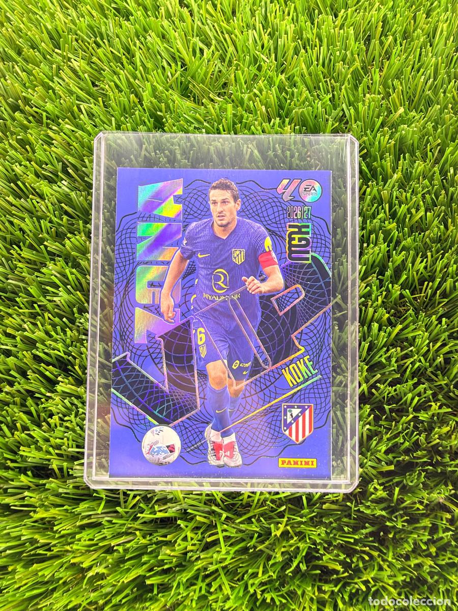 Football Stickers: N&ordm; 400 Koke Zona Vip Atl&eacute;tico de Madrid Megacracks 26 27