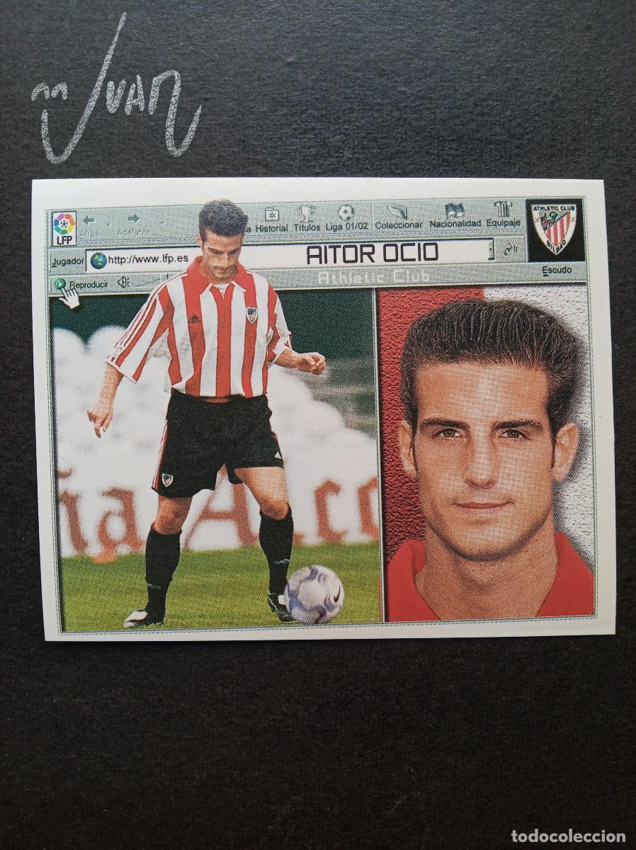 Football Stickers: COLOCA AITOR OCIO ATHLETIC CLUB BILBAO ⚽ COLECCIONES ESTE &reg; 2001 2002 LIGA 01 02 SIN PEGAR NUNCA