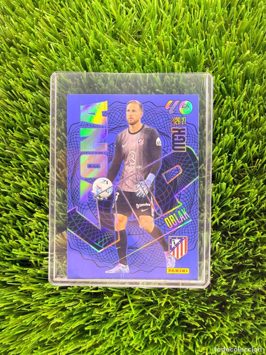 Football Stickers: N&ordm; 403 Oblak Zona Vip Atl&eacute;tico de Madrid Megacracks 26 27