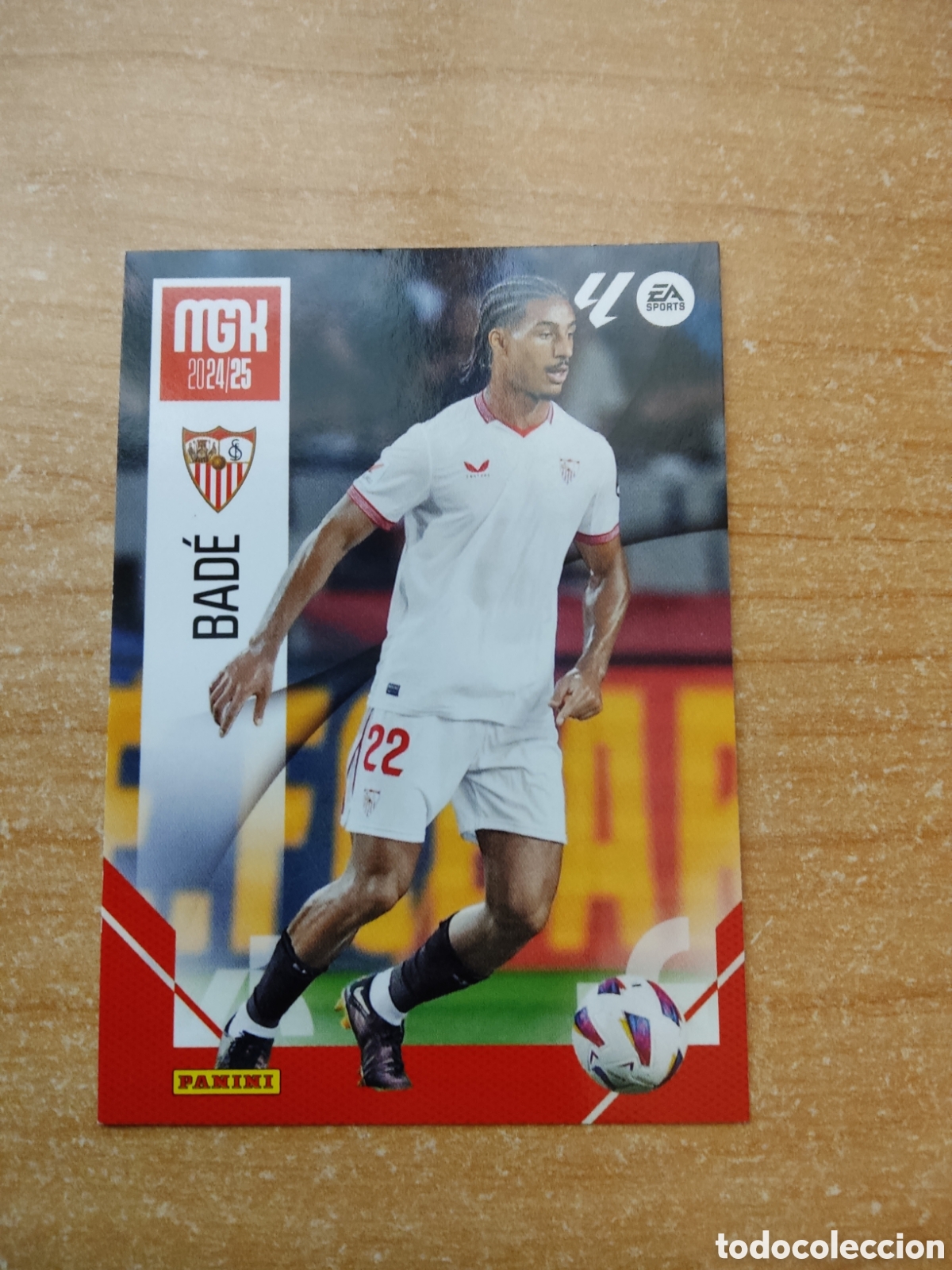Football Stickers: 312 BADE SEVILLA MEGACRACKS 2024 2025