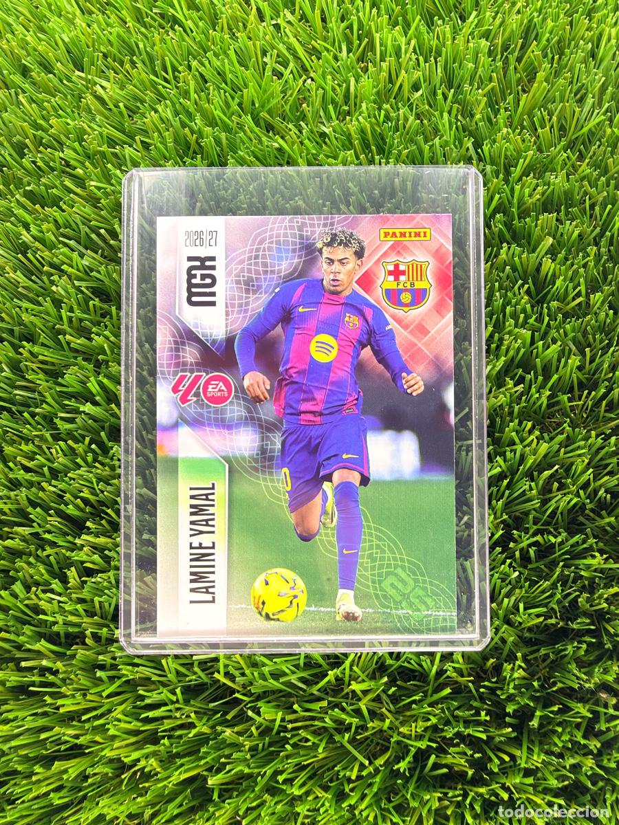 Football Stickers: N&ordm; 89 Lamine Yamal FC Barcelona Megacracks 26 27