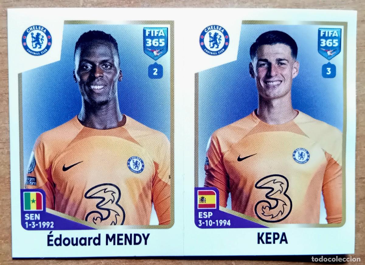 Cromos de f&uacute;tbol: Figurina Panini 2022-23 Cromo Fifa 365 2023 Edouard Mendy Kepa Chelsea n 54