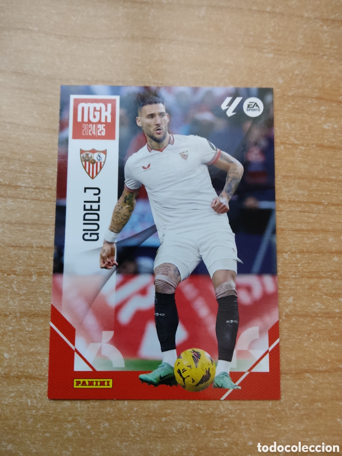 Cromos de f&uacute;tbol: 319 GUDELJ SEVILLA MEGACRACKS 2024 2025