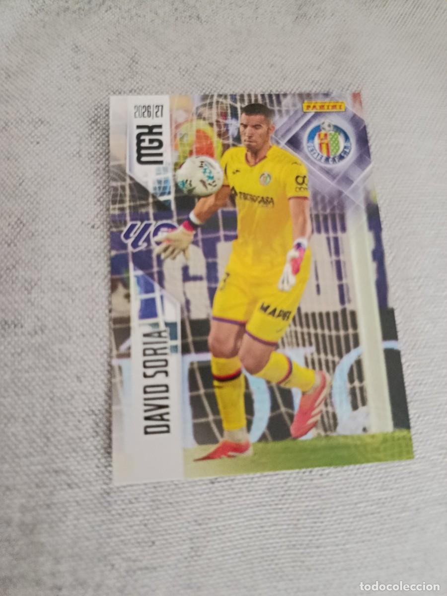 Cromos de f&uacute;tbol: Megacracks 26/27. 182- David Soria. Getafe.