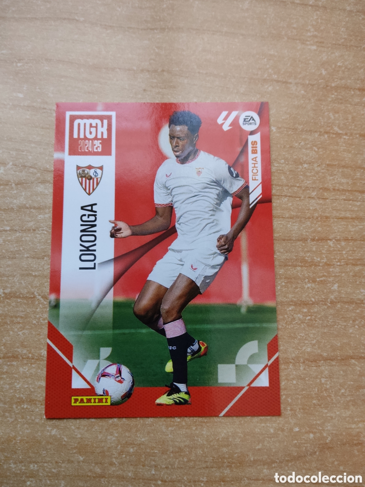 Cromos de f&uacute;tbol: 319 BIS LOKONGA SEVILLA MEGACRACKS 2024 2025