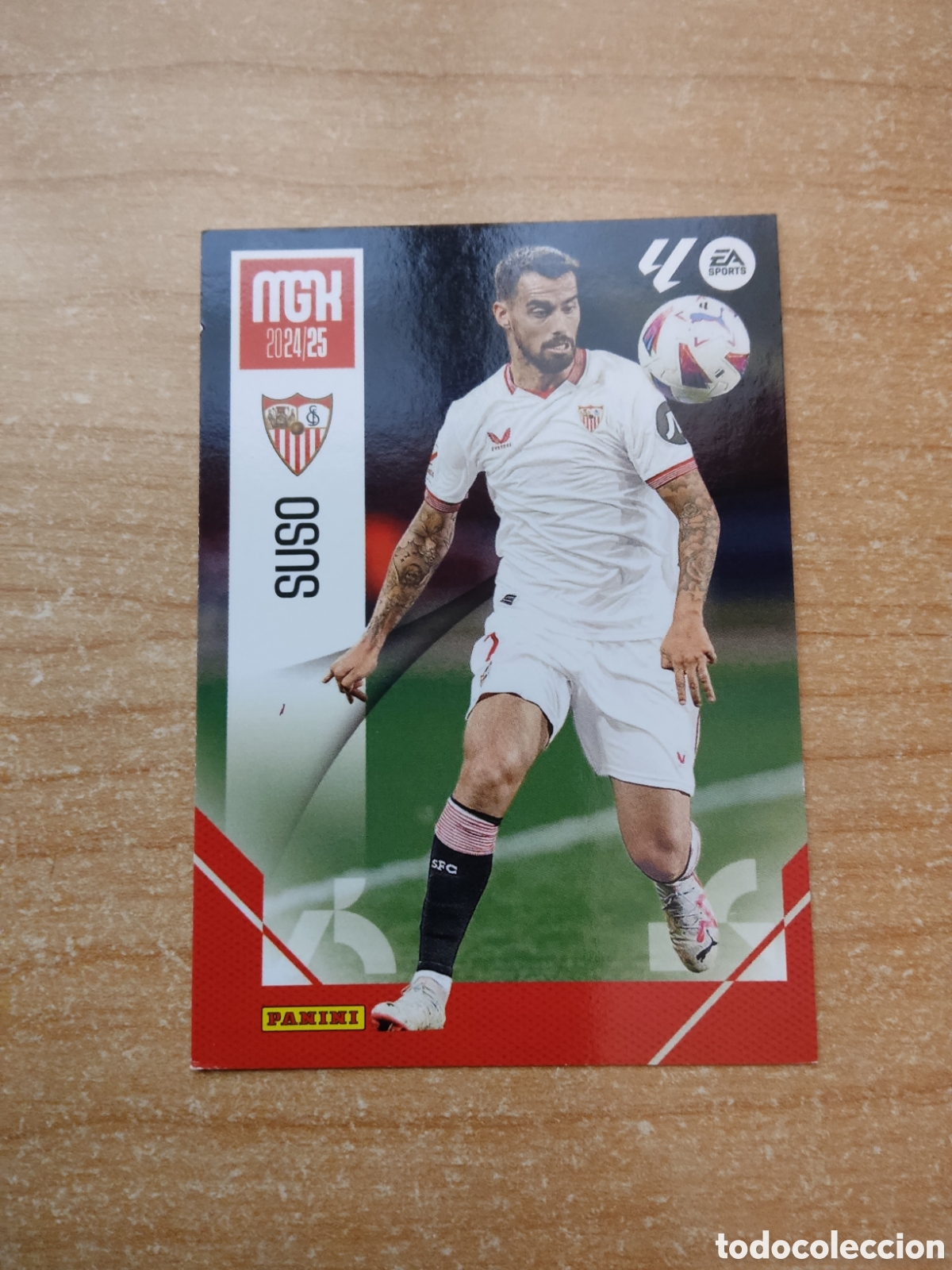 Cromos de f&uacute;tbol: 321 SUSO SEVILLA MEGACRACKS 2024 2025