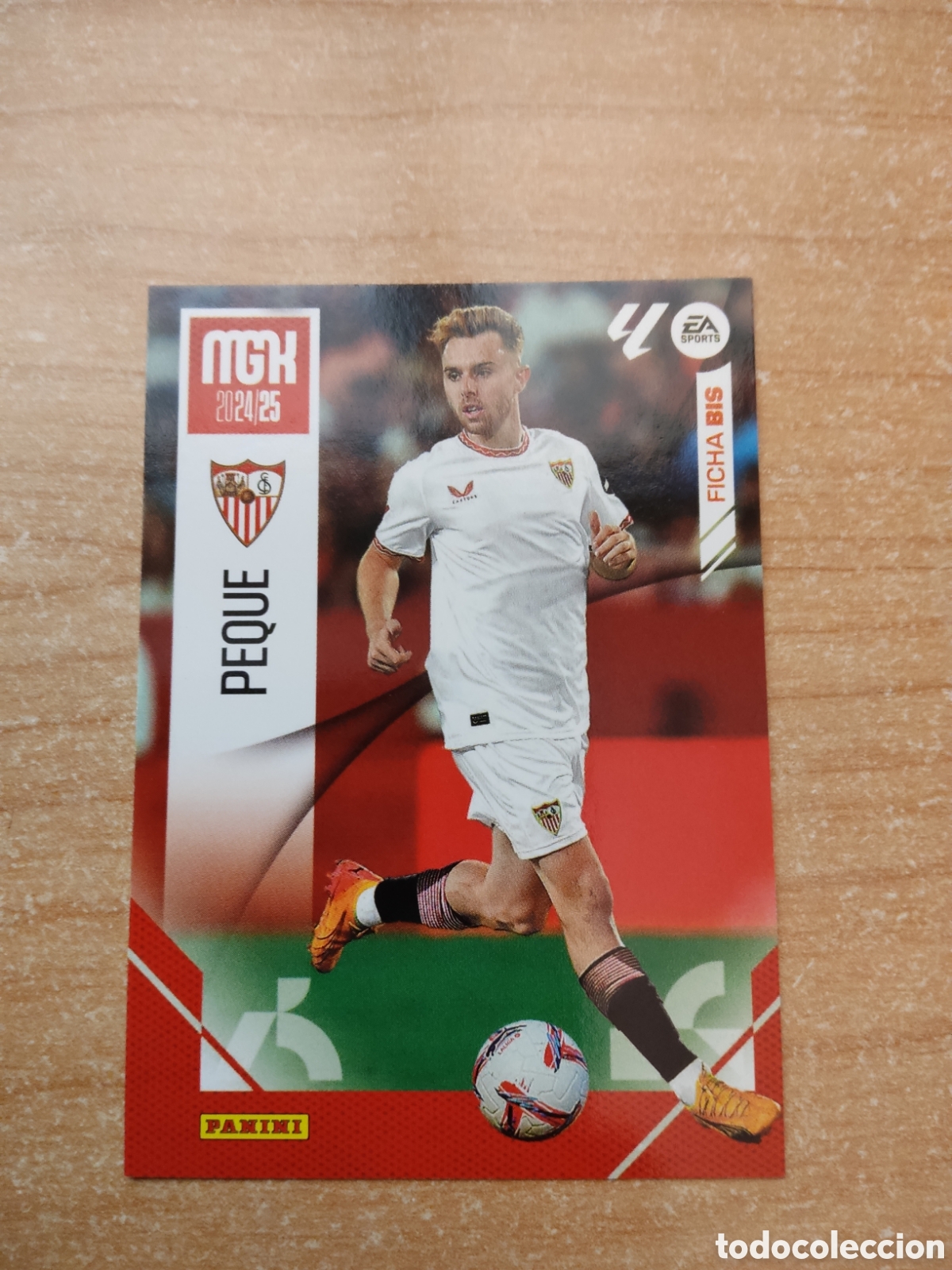 Cromos de f&uacute;tbol: 321 BIS PEQUE SEVILLA MEGACRACKS 2024 2025