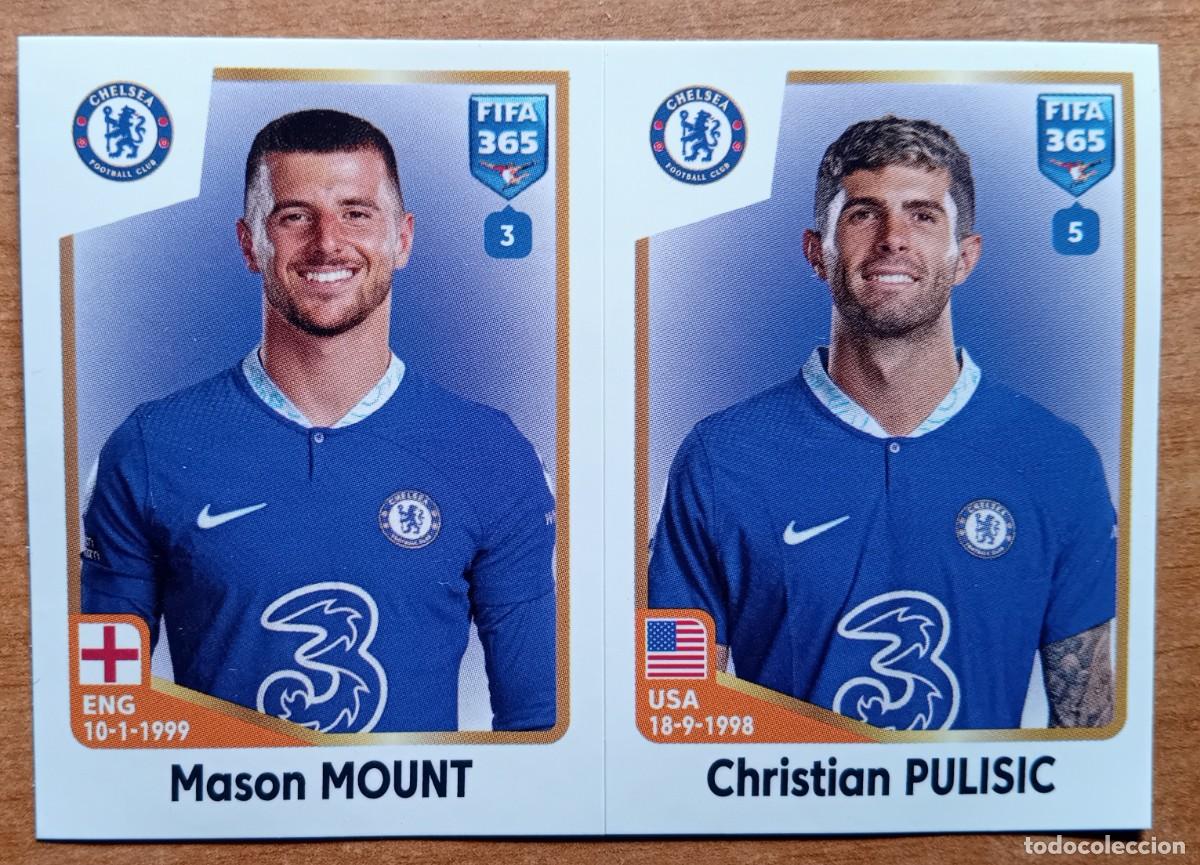 Cromos de f&uacute;tbol: Figurina Panini 2022-23 Cromo Fifa 365 2023 Mason Mount Pulisic Chelsea n 64