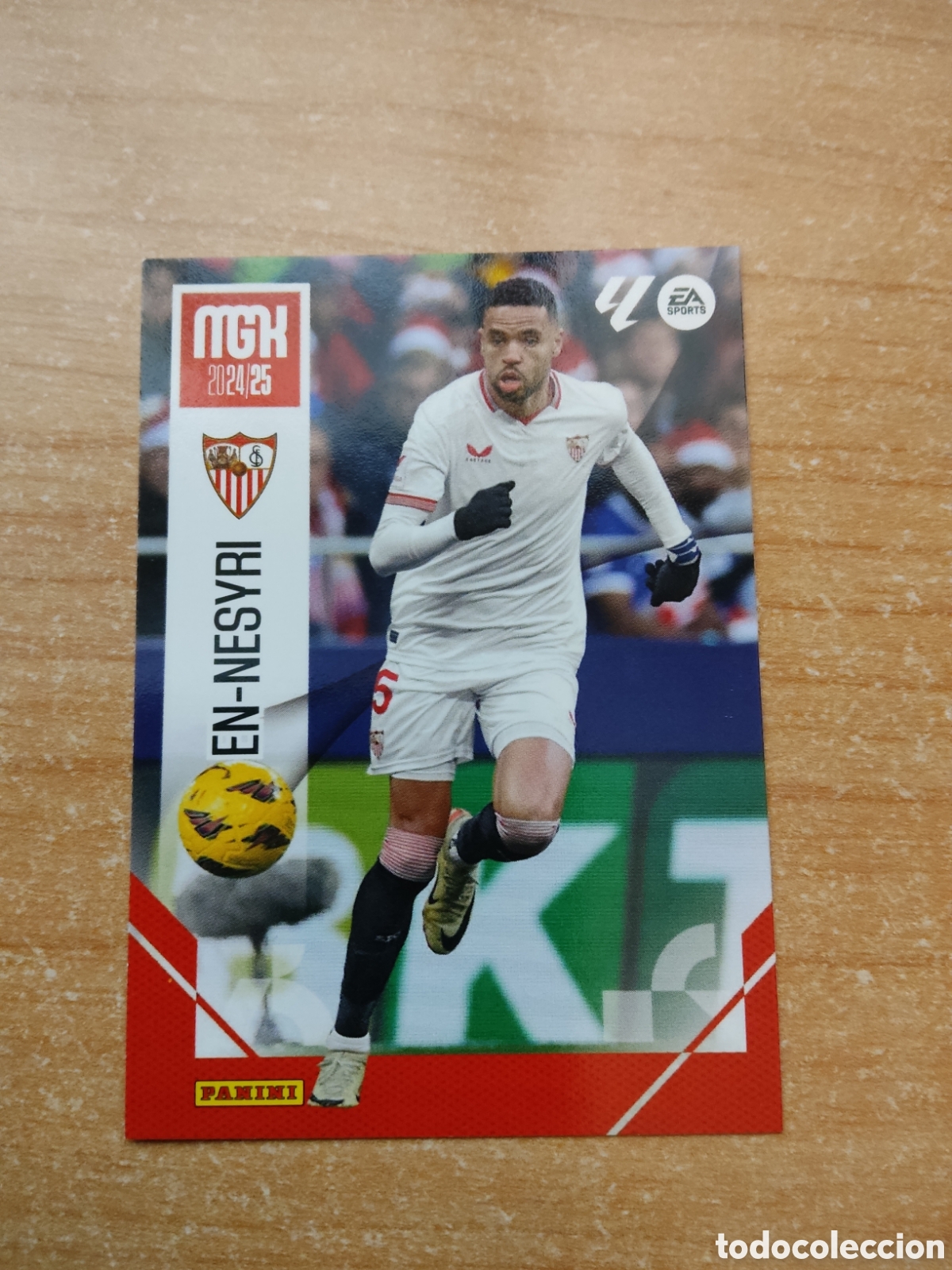 Cromos de f&uacute;tbol: 322 EN NESYRI SEVILLA MEGACRACKS 2024 2025