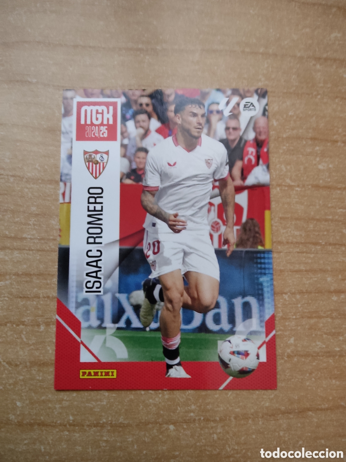 Cromos de f&uacute;tbol: 324 ISAAC ROMERO SEVILLA MEGACRACKS 2024 2025