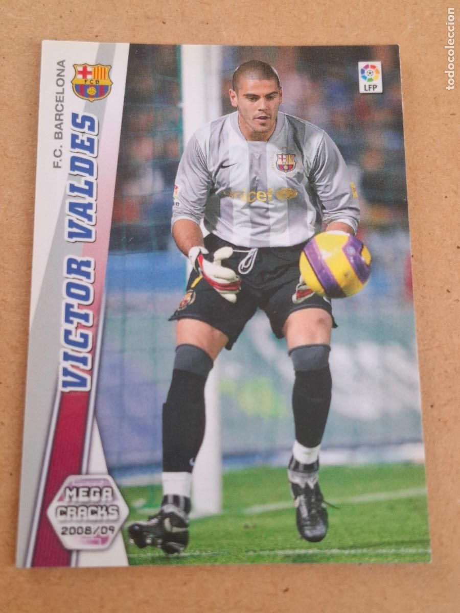 Cromos de f&uacute;tbol: MEGACRACKS 2008 2009 08 09 - PANINI - 56 V&Iacute;CTOR VALD&Eacute;S - FC. BARCELONA