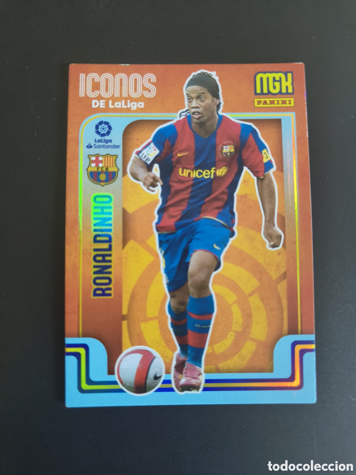 Cromos de f&uacute;tbol: Megacracks 2021/22 429 Ronaldinho Iconos de LaLiga