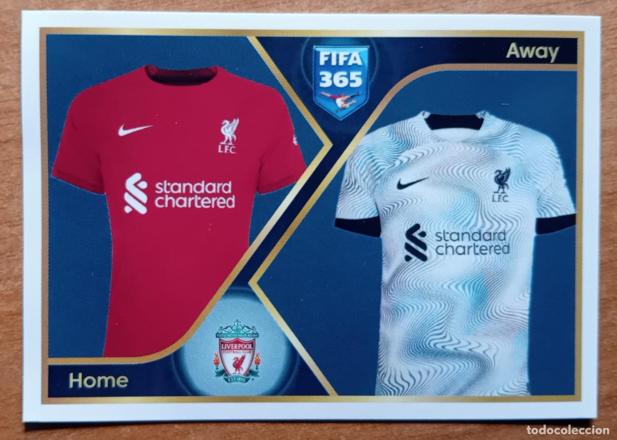 Football Stickers: Figurina Panini 2022-23 Cromo Fifa 365 2023 Maglia Kit Jersey Liverpool n 69