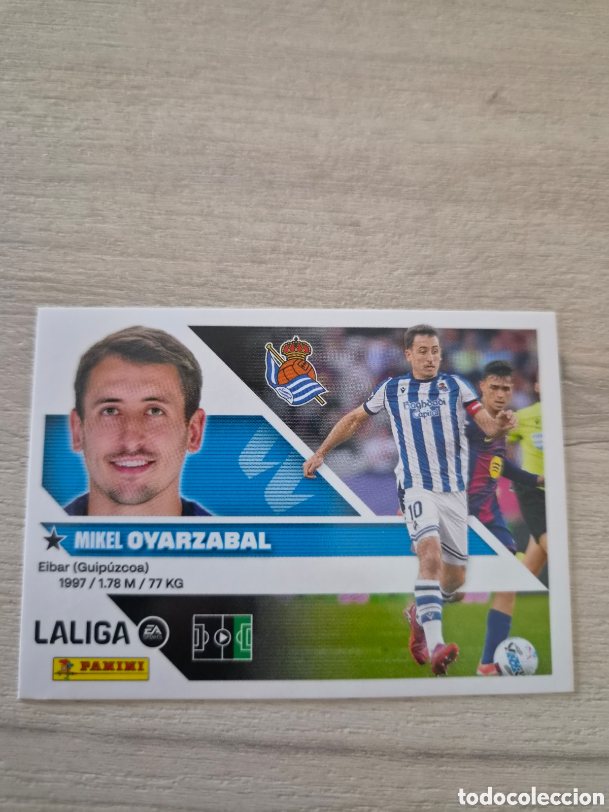 Cartes &agrave; collectionner de Football: N&deg;20 Real Sociedad Oyarzabal Liga Este 26/27