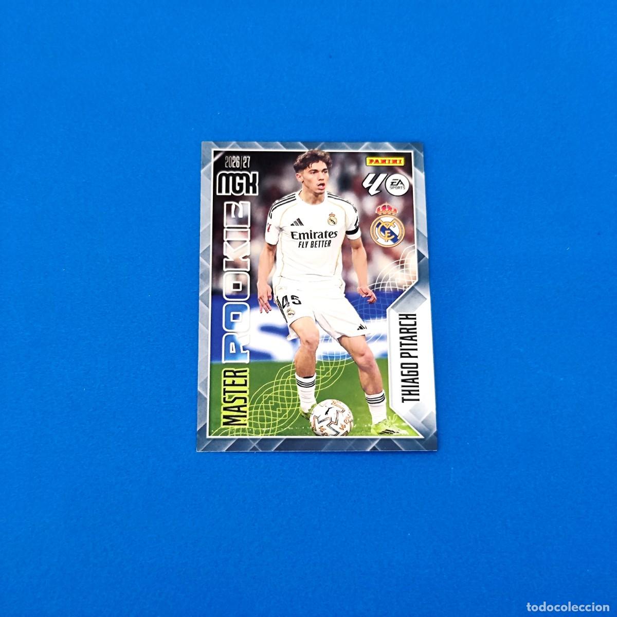 Football Stickers: Megacracks 2026 2027 / 26 27 Master Rookie Real Madrid Thiago Pitarch