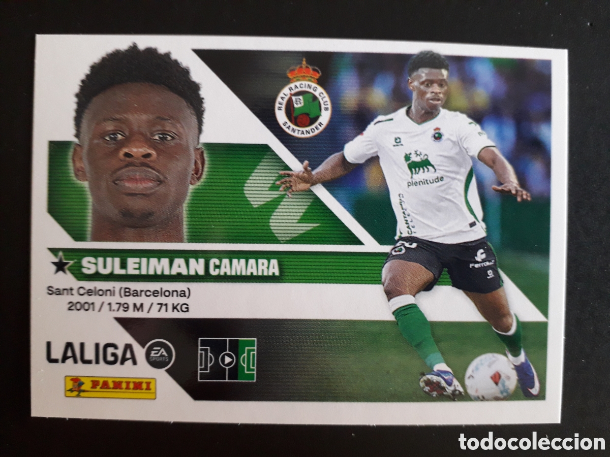 Football Stickers: SULEIMAN RACING DE SANTANDER N&deg; 15 ED ESTE 2026 2027 26 27 SIN PEGAR PEDIDO M&Iacute;NIMO 3&euro;