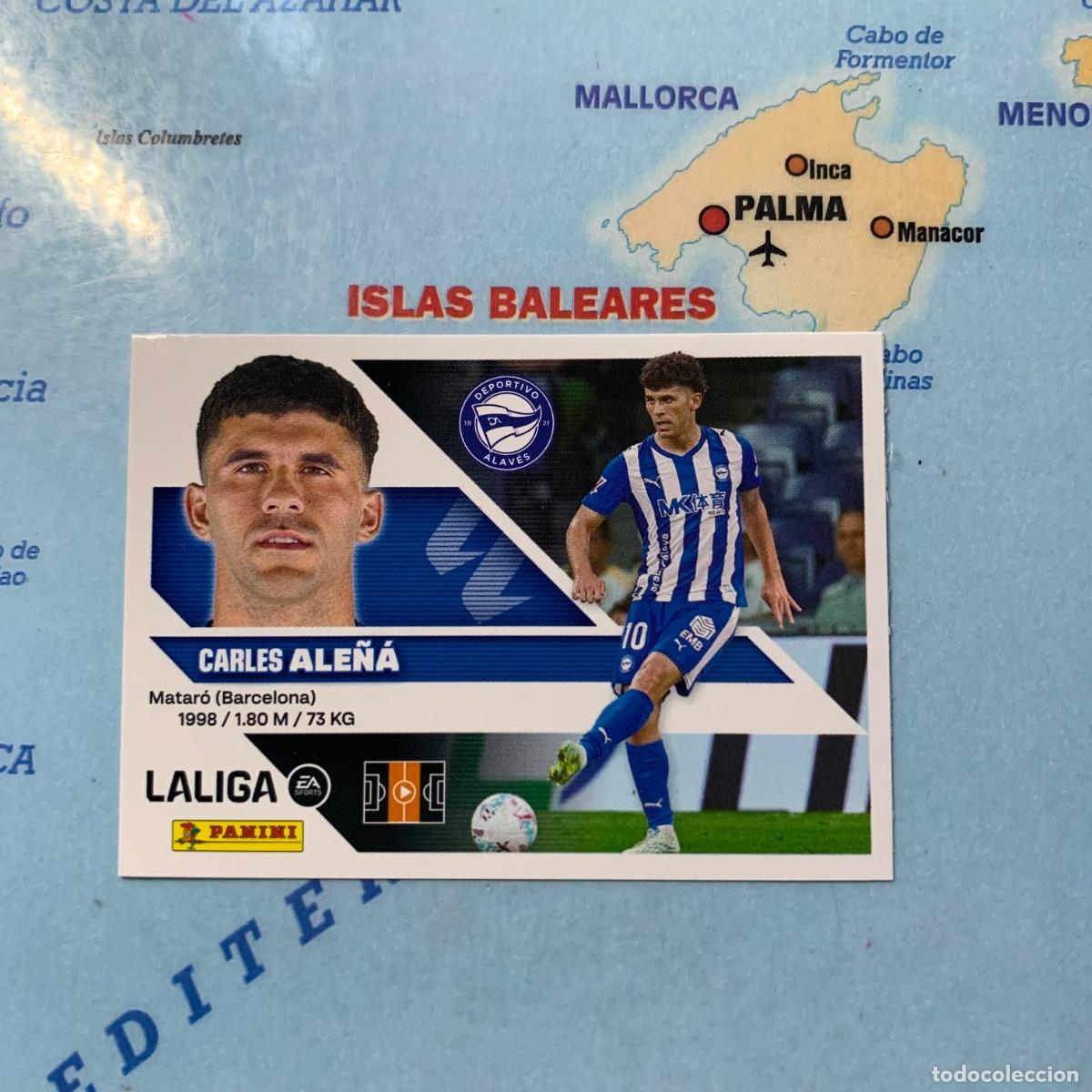 Football Stickers: Ale&ntilde;a n&uacute;mero 14 del Alav&eacute;s cromo liga este 26-27 2026-2027