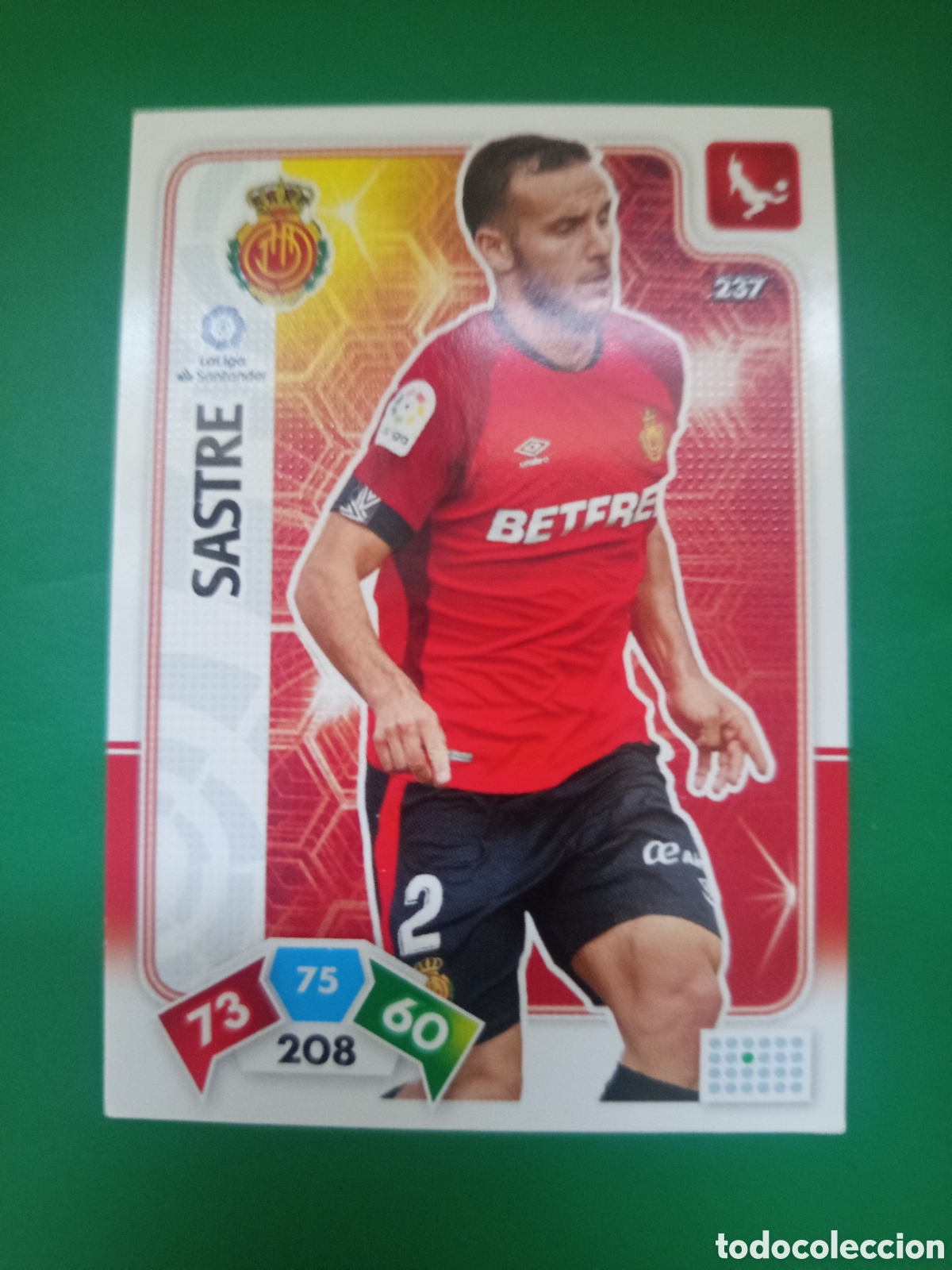 Football Stickers: ❇️ CROMO ⚽ CARD SASTRE MALLORCA N&ordm; 237 ADRENALYN 2019 2020 19 20 PANINI ❇️