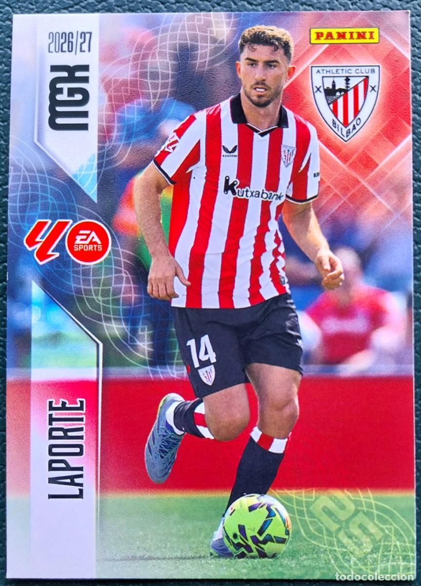 Football Stickers: 43 LAPORTE ATHLETIC DE BILBAO FICHAS ALBUM MEGACRACKS 2026 2027 MGK 26 27