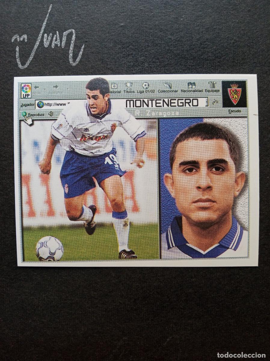 Football Stickers: BAJA MONTENEGRO REAL ZARAGOZA ARGENTINA ⚽ COLECCIONES ESTE &reg; 2001 2002 LIGA 01 02 SIN PEGAR NUNCA