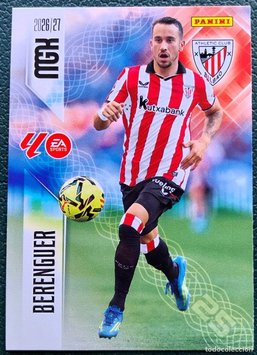 Fu&szlig;ball-Sticker: 50 BERENGUER ATHLETIC DE BILBAO FICHAS ALBUM MEGACRACKS 2026 2027 MGK 26 27