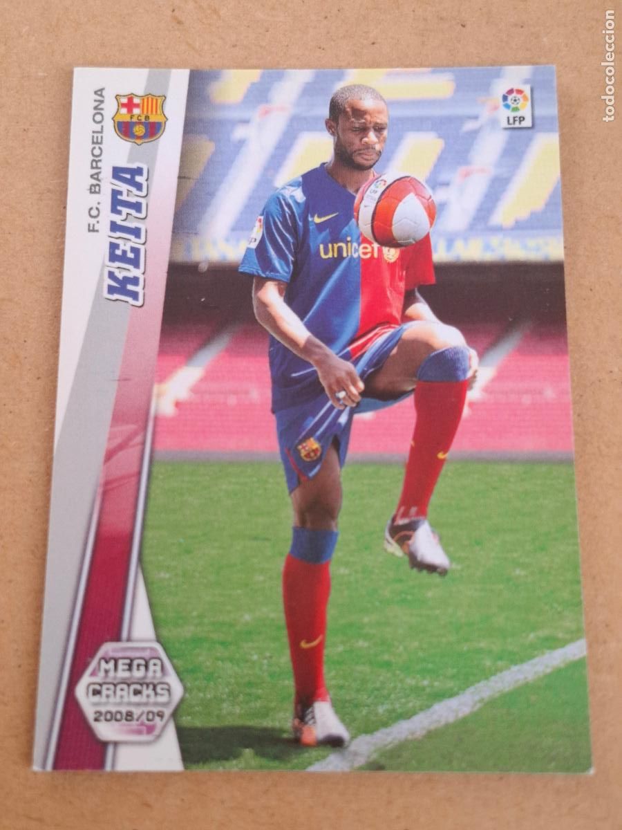 Cromos de f&uacute;tbol: MEGACRACKS 2008 2009 08 09 - PANINI - 67 KEITA - FC. BARCELONA
