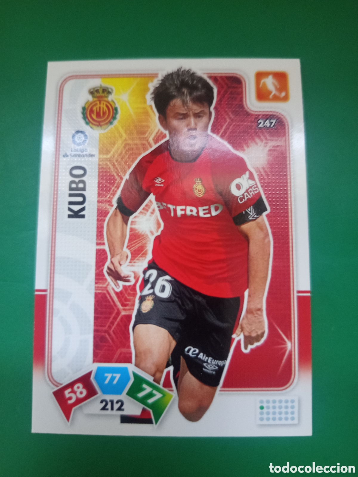 Cromos de f&uacute;tbol: ❇️ CROMO ⚽ CARD KUBO MALLORCA N&ordm; 247 ADRENALYN 2019 2020 19 20 PANINI ❇️