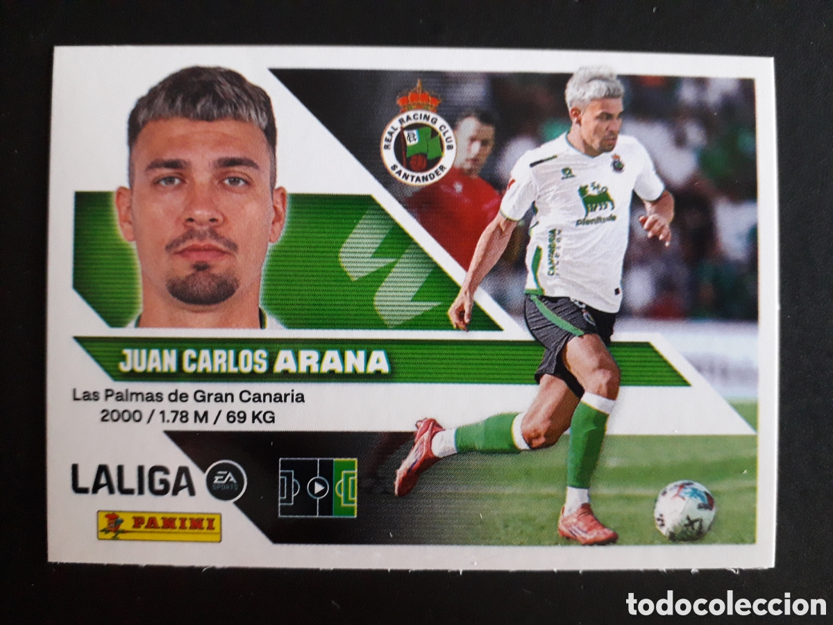 Football Stickers: ARANA RACING DE SANTANDER N&deg; 19 ED ESTE 2026 2027 26 27 SIN PEGAR PEDIDO M&Iacute;NIMO 3&euro;