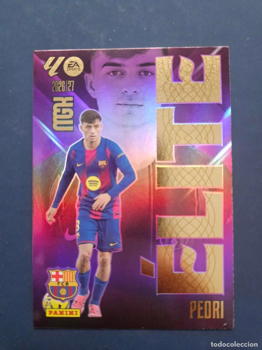 Football Stickers: 15 PEDRI BARCELONA ELITE MGK MEGACRACKS 26 27 2026 2027