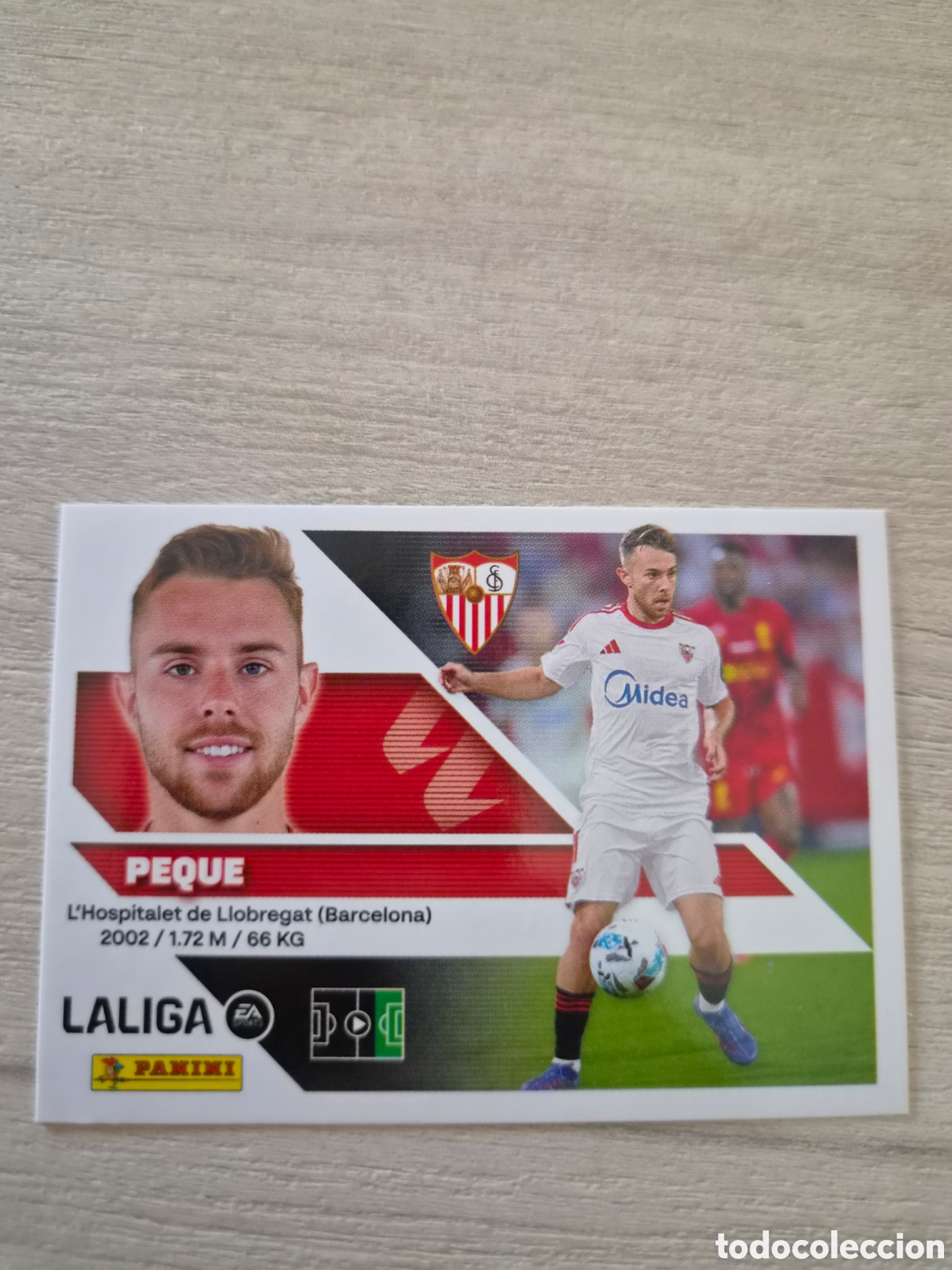 Football Stickers: N&deg;17 Sevilla Peque Liga Este 26/27