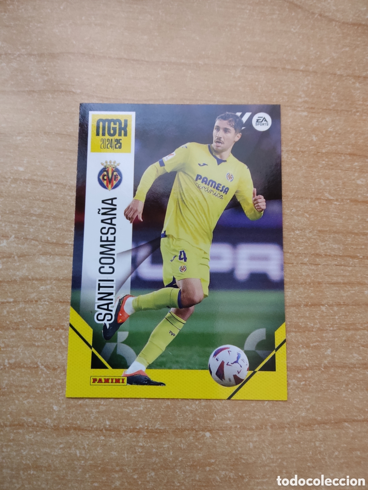 Football Stickers: 370 SANTI COMESA&Ntilde;A VILLARREAL MEGACRACKS 2024 2025