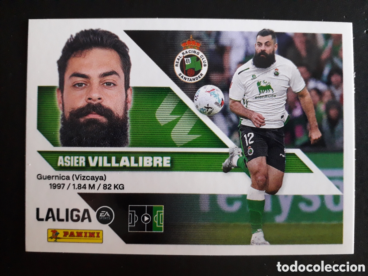 Football Stickers: VILLALIBRE RACING DE SANTANDER N&deg; 20 ED ESTE 2026 2027 26 27 SIN PEGAR PEDIDO M&Iacute;NIMO 3&euro;