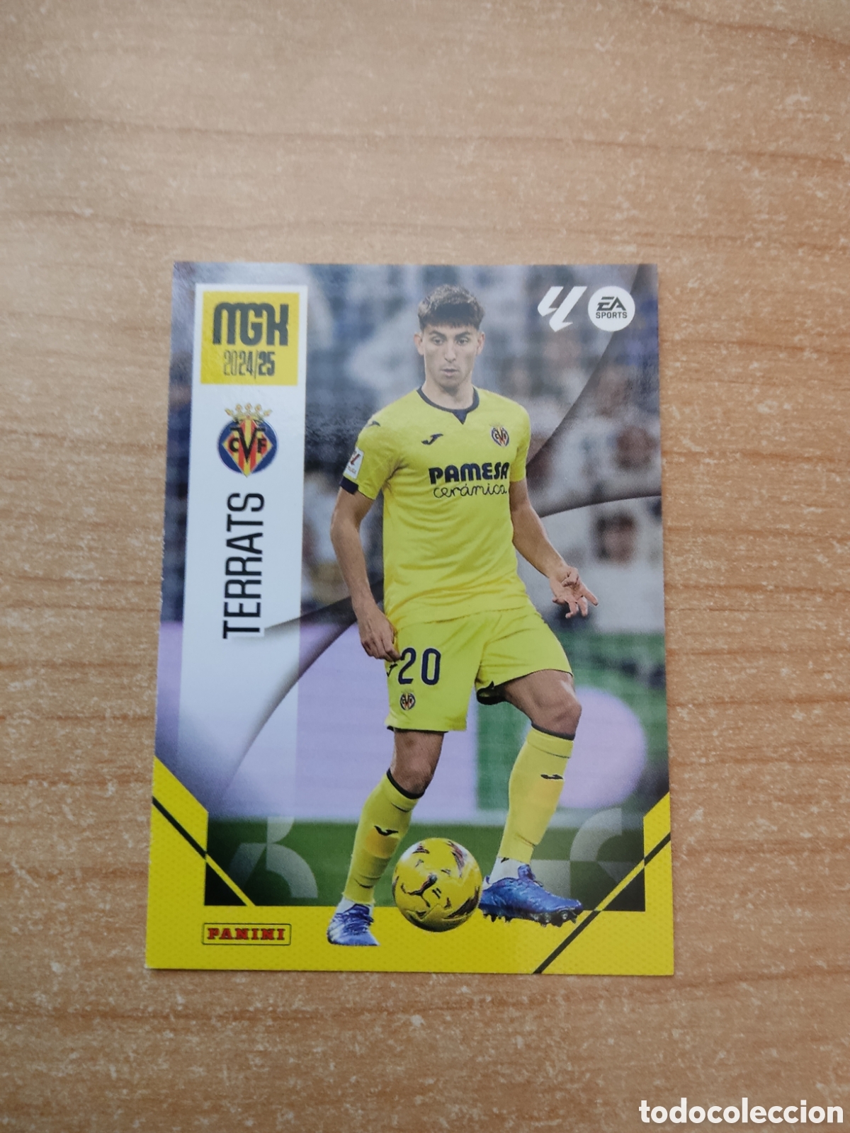 Football Stickers: 371 TERRATS VILLARREAL MEGACRACKS 2024 2025
