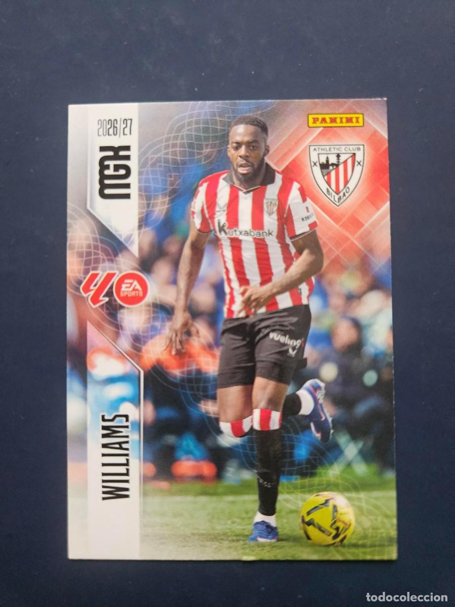 Football Stickers: 52 WILLIAMS ATHLETIC BILBAO MGK MEGACRACKS 26 27 2026 2027